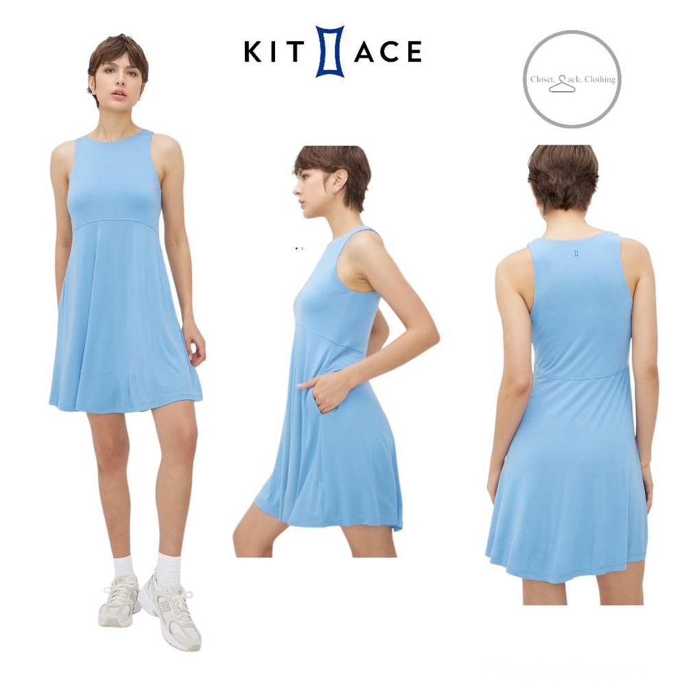Kit and Ace Light Blue Mini Dress
